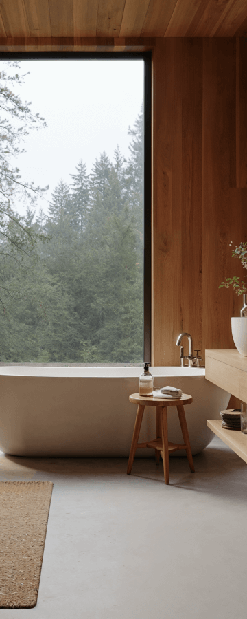 Minimalist Bathroom Hero Design Home Geneva | BRIX Template